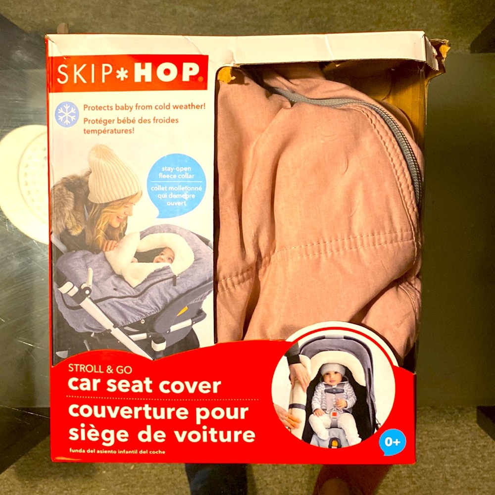 Newborn car seat cover for baby